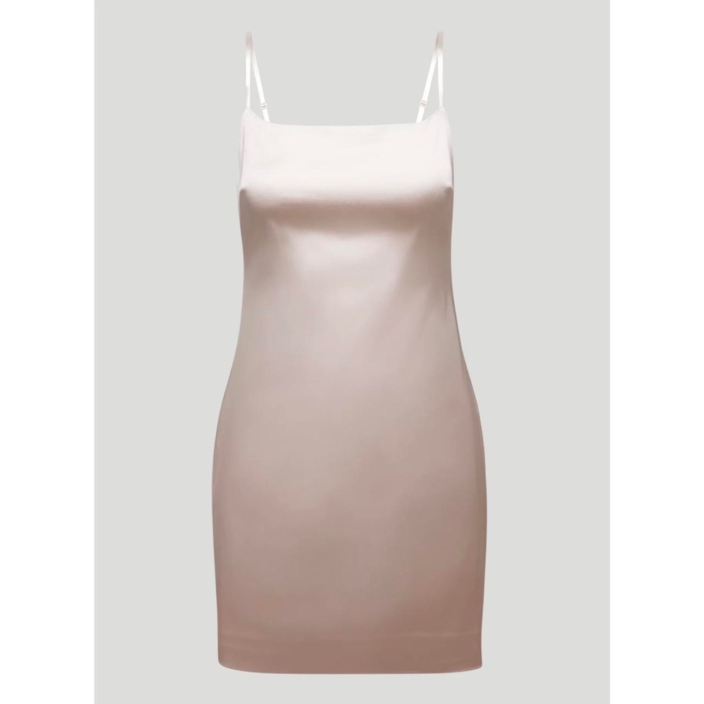 Aritzia Ten by Babaton Mauve Pink Satin Mini Dress